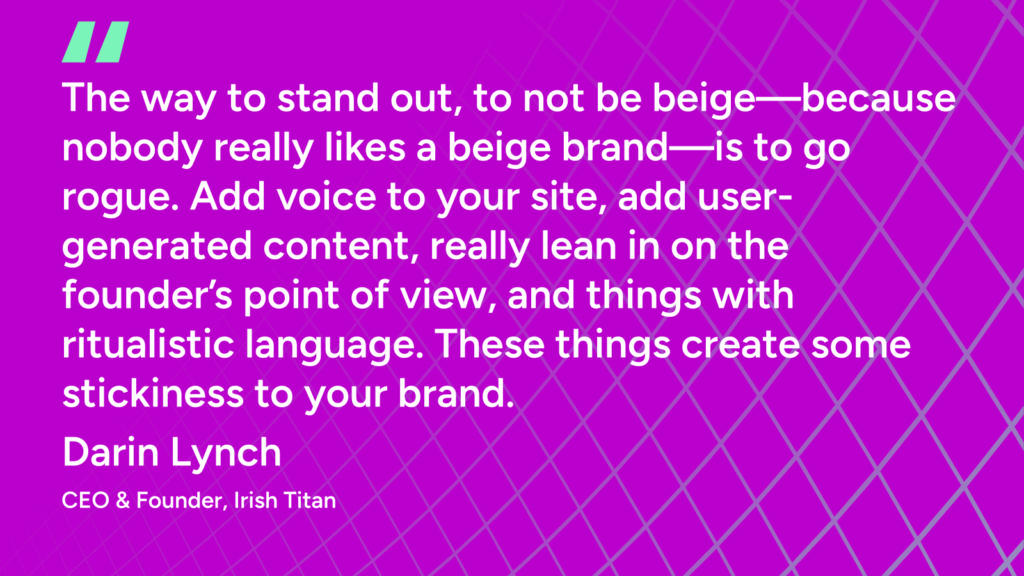 Darin Lynch irish titan ceo and founder