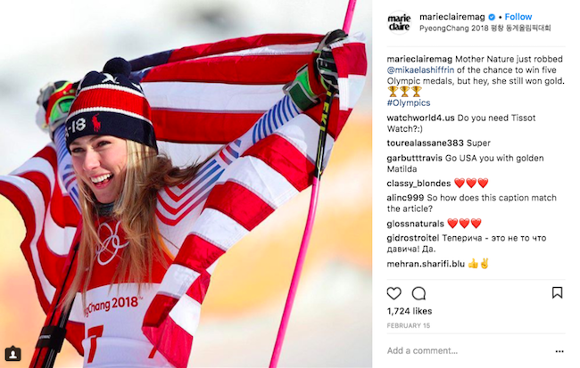 Instagram Marketing - Marie Claire