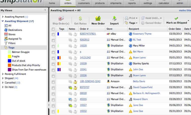 Product & Order Tags