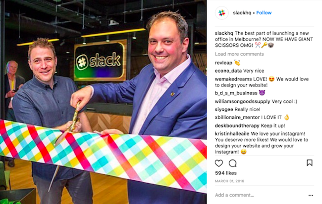 Instagram Marketing - Slack